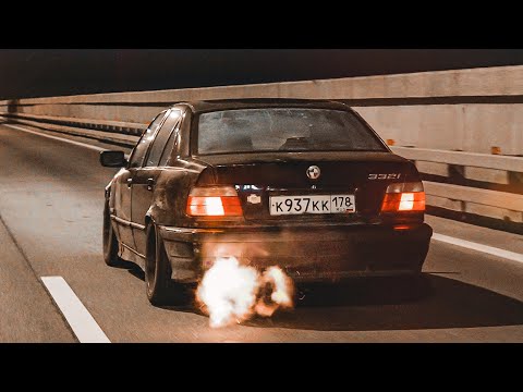 Видео: BMW M3 E36 - Теперь она с огоньком! Валит на все бабки!