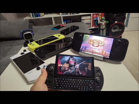 Видео: На какой приставке лучше работают легендарные AAA игры? Steam Deck Oled vs GPD Win 4 на 4/7/10 Watt