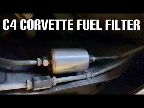 Видео: Замена топливного фильтра C4 Corvette
