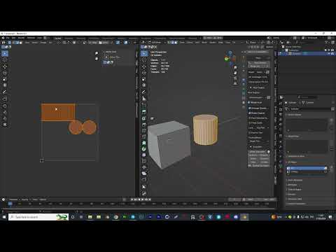 Видео: Blender пропадает UV после объединения объектов - решение