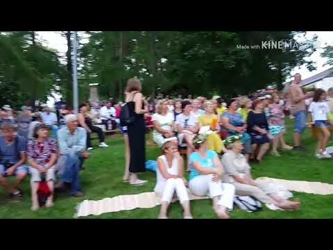 Видео: Праздник в Индре. Latgales vainags. Tautumeitas.