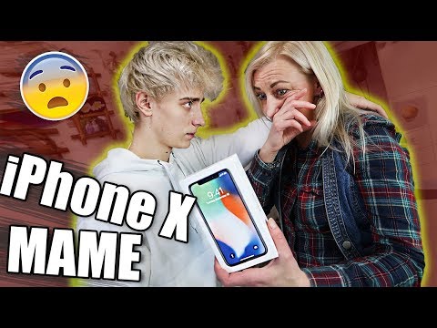 Видео: НЕОЖИДАННО ПОДАРИЛ МАМЕ iPHONE X ! айфон 10