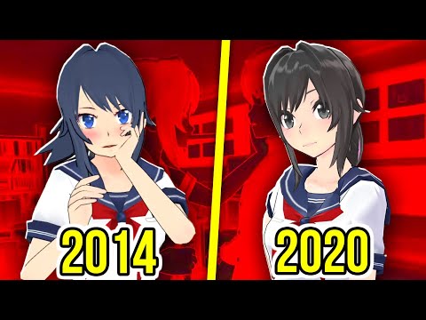 Видео: ЭВОЛЮЦИЯ YANDERE SIMULATOR