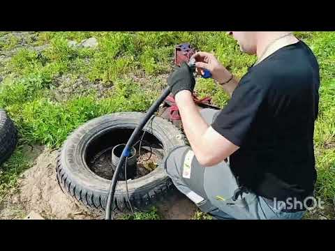 Видео: Поехали помогать отцу / Сажаю огурцы, ежевику, томаты/Меняем шланг