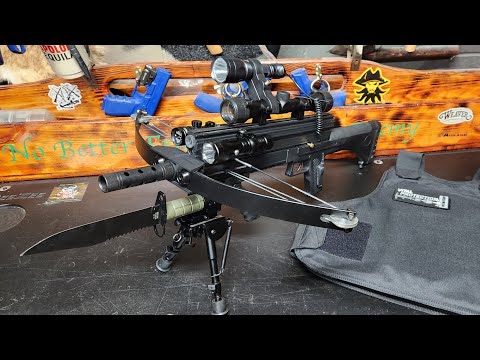 Видео: Арбалет со стальным шарикоподшипником против бронежилета