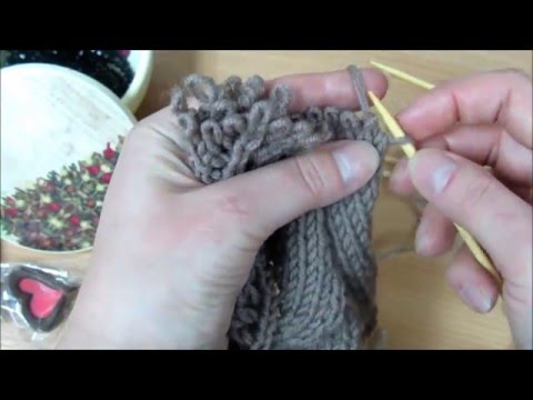 Видео: Исправляем ошибку в вязании. Распускаем не распуская )))