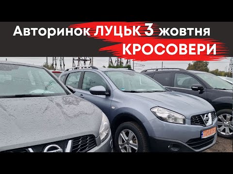 Видео: Кросовери на Луцькому авторинку 3 жовтня #кросовери