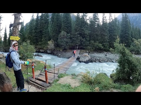 Видео: Поход на озеро Ала-Куль (3500м) за один день из Каракола.