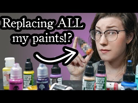 Видео: 2 бренда миниатюрных красок, которые стоит попробовать (и 2, которые стоит пропустить) | Pro Acry...