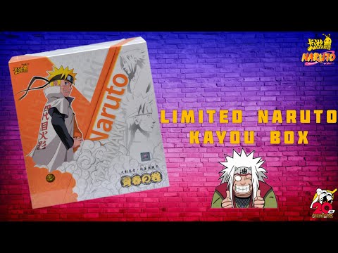 Видео: LIMITED NARUTO KAYOU BOX/ ЛЮКСОВАЯ КОРОБКА ПО НАРУТО