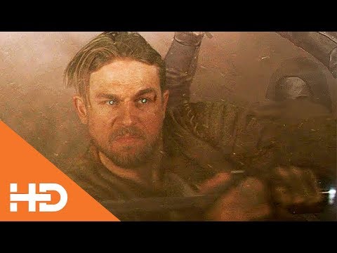 Видео: Король Артур Против Отряда Черноногих | Меч короля Артура (2017)