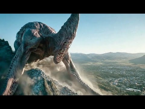 Видео: Древнее существо пробудилось в горах недалеко от небольшого города, вызвав множество разрушений