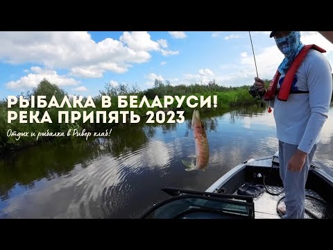 Видео: Рыбалка в Беларуси! Река Припять. Отдых и рыбалка в Ривер клаб!