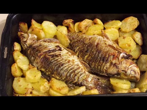 Видео: КАРАСИ. Запеченные в духовке. Мммм...