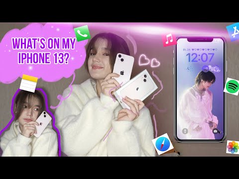 Видео: что в моём IPHONE 13? | iOS 18 и эстетичное оформление