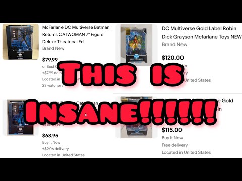 Видео: Эти фигурки Макфарлейна перепродаются за очень большие деньги!