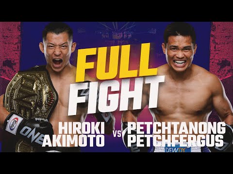 Видео: Акимото против Петчтанонга | Полный бой ONE Championship