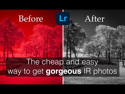Видео: УЧЕБНОЕ ПОСОБИЕ: как создавать потрясающие инфракрасные фотографии в Lightroom за 15 минут