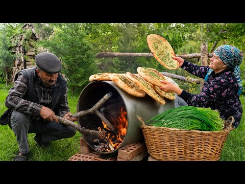Видео: Хлеб с Диким Луком | Консервация Дикого Лука