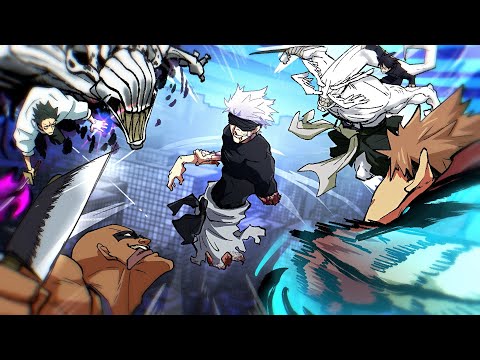 Видео: Почему бой JJK против Годзё с одной рукой, завязанными глазами, больным/уставшим — НЕ БЛИЗКО