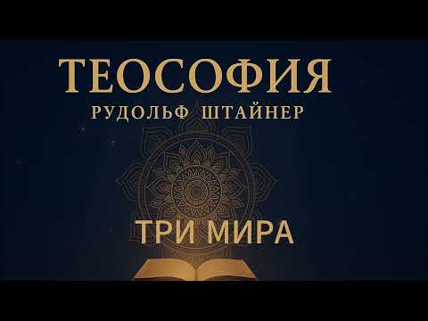 Видео: Штайнер Рудольф Теософия ТРИ МИРА