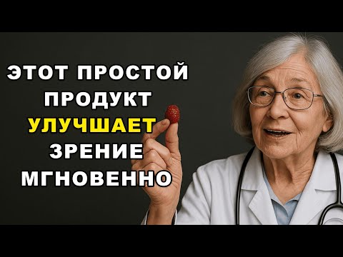 Видео: Ешьте это перед сном — и зрение начнёт возвращаться!