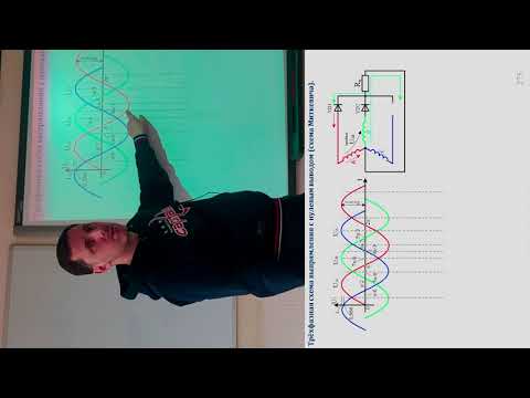 Видео: Трёхфазный выпрямитель Миткевича, основные параметры