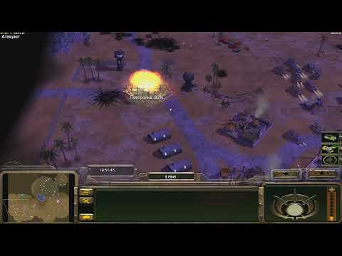 Видео: Generals Contra 007 ГЛА  (Невидимка) против США (Супер Оружие )