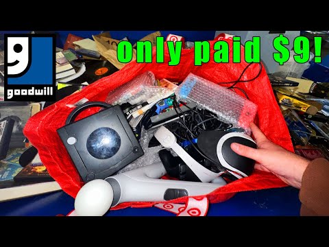 Видео: ЛУЧШАЯ находка видеоигр Goodwill ВСЕХ ВРЕМЁН!