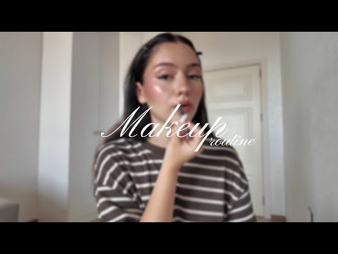 Видео: GRWM | glowy makeup look, мой ежедневный макияж!