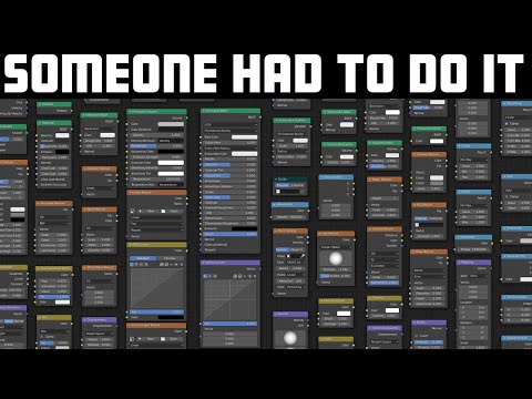 Видео: Все 80+ узлов материалов Blender объяснены менее чем за 30 минут