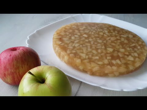 Видео: Яблочное компоте для торта рецепт приготовления яблочной прослойки конфи