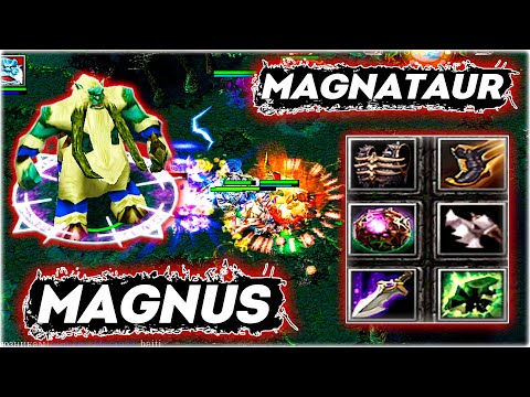 Видео: DOTA 1 ► MAGNUS - Beyond Godlike! Универсально-Гибридный Билд (GAME #1)