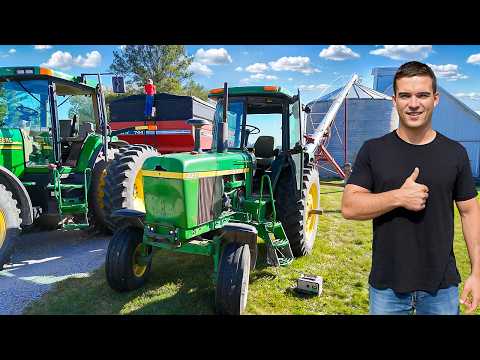 Видео: Мы отремонтировали заброшенный зернохранилище и наполнили его кукурузой для скота.