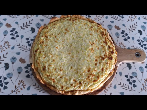 Видео: Тартан с луком порей и сыром😊💐🍽️