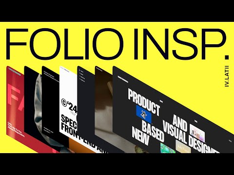 Видео: Designer Folio Inspiration discovery — Розбираю референси сайтів портфоліо для дизайнера