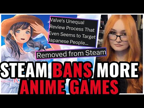 Видео: В Steam запретили ещё больше аниме-игр, чтобы умилостивить платёжные системы и японских разработч...
