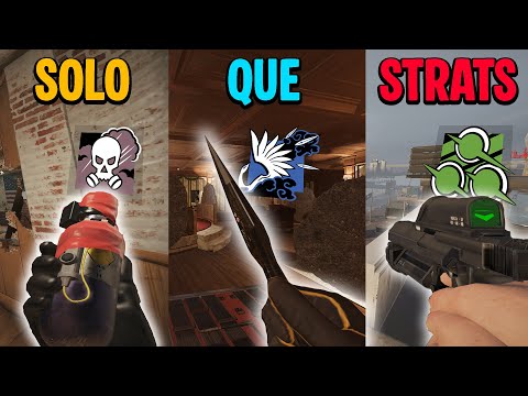 Видео: Solo Q-стратегии для ЛЮБОЙ КАРТЫ - Rainbow Six Siege X