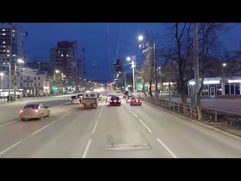 Видео: ПО ВЕЧЕРНЕМУ ЧЕЛЯБИНСКУ НА ФУРЕ ВЫЕХАЛ НА ЮГ