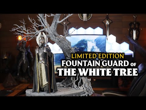 Видео: Распаковка и обзор «Хранителя фонтана Белого дерева» от Weta Workshop по мотивам «Властелина колец»