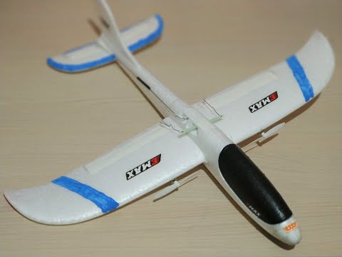 Видео: Как собрать мини планер весом 60 грамм.