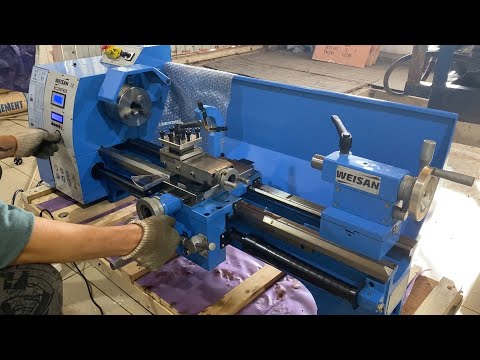 Видео: Я О НЕМ МЕЧТАЛ!!! НОВИНКА ДЛЯ ГАРАЖА!!!  Стационарный станок по металлу weisan RC280F660