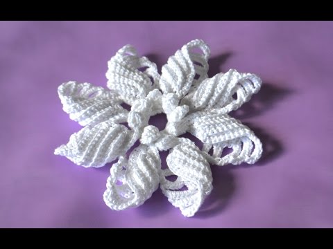 Видео: МК Объемные цветы. Вязание крючком. Crochet flowers