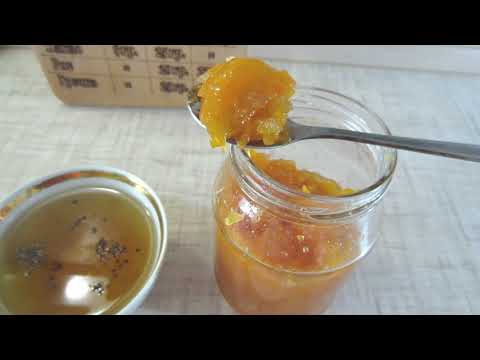 Видео: Тыквенно-яблочный джем с апельсином и агар-агаром! Готовлю даже в зимнее время!
