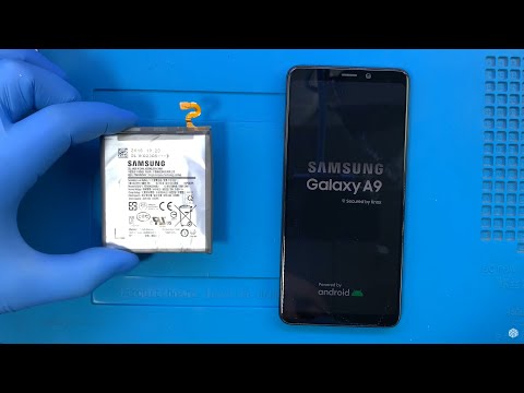 Видео: Замена батареи Samsung Galaxy A9