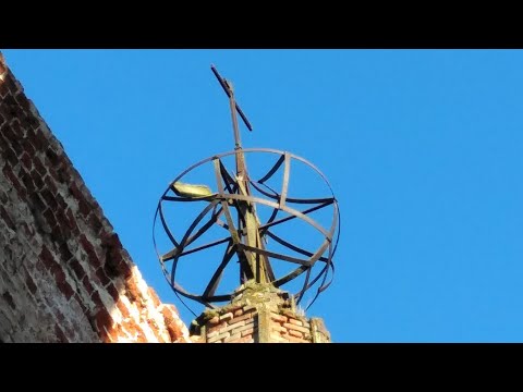 Видео: КУПОЛ ХРАМА ВБЛИЗИ! Обрушение...2