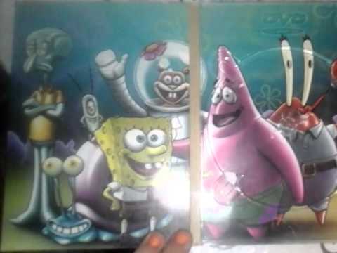 Видео: Видео обзор.Диск с м/ф Губка боб!