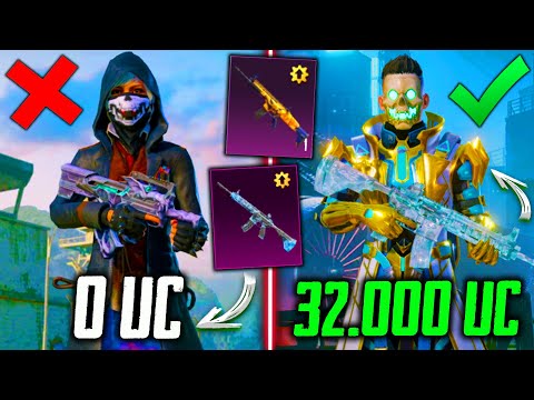 Видео: ОЧЕНЬ УДАЧНАЯ ПРОКАЧКА АККАУНТА на 32000 UC В PUBG MOBILE! ВЫБИЛ СКАР ТЫКВУ и МАТЕРИАЛЫ для ЛЕДНИКА!