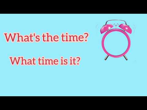 Видео: Англисче саатты айтуу/ Айназик Полотова