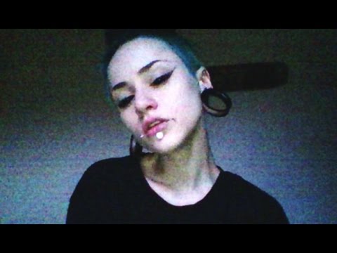 Видео: склеральные чёрные линзы ◕‿-